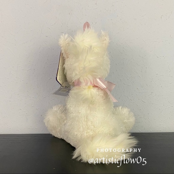 NEW! RARE! SEALED! 2006 Russ Shining Stars White And Pink Plush Unicorn - Picture 5 of 10